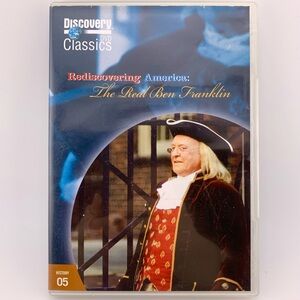 Ben Franklin Discovery Channel DVD Rediscovering America Series #5 743252791004